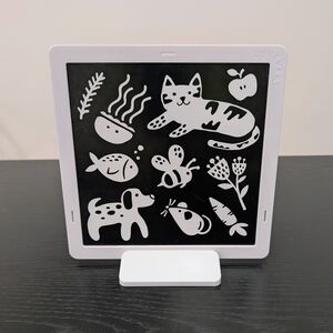 Lovevery Wooden Black Playboard and Framed Mirror